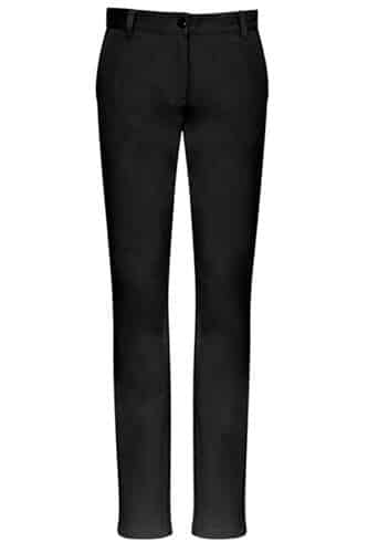 Biz Collection Lawson Chino Ladies Casual Pant Bs724L 2 BS724L-black