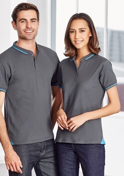 Biz Jet Cotton-Backed Ladies Polo P226LS 1