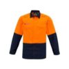 SYZ Mens Hi Vis Spliced Shirt ZW138 1