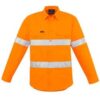 SYZ Hi Vis Hoop Taped Long Sleeve Shirt ZW640 1