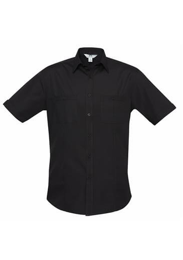 Biz Collection Bondi Mens Short Sleeve Shirt S306Ms 10 Biz Bondi Mens Short Sleeve Shirt S306MS 2