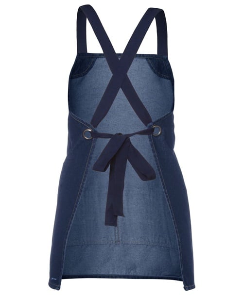 Jbs Cross Back Denim Apron 5Acbb 12 5ACBB-navy-back