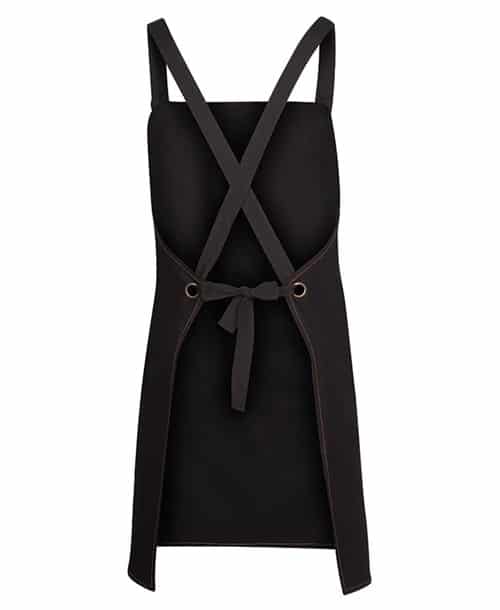 Jbs Cross Back Long Denim Apron 5Acbd 12 5ACBD-black-back