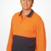 WS Hi Vis TrueDry Long Sleeve Polo (S to 3XL) SW05TD 1