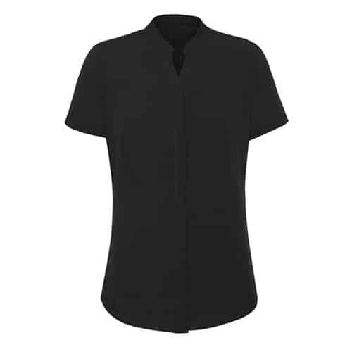 Biz Corporates Juliette Ladies Ss Blouse Rb977Ls 2 RB977LS_Black