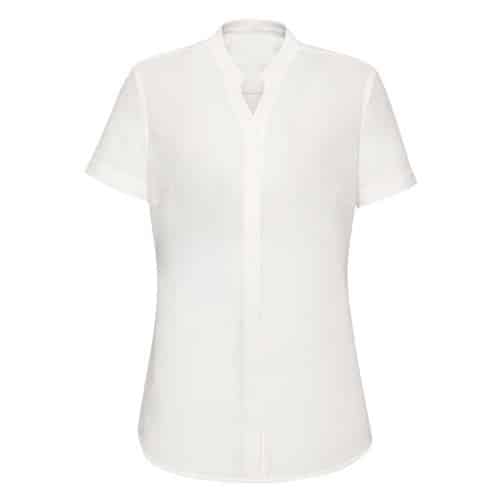 Biz Corporates Juliette Ladies Ss Blouse Rb977Ls 5 RB977LS_Ivory