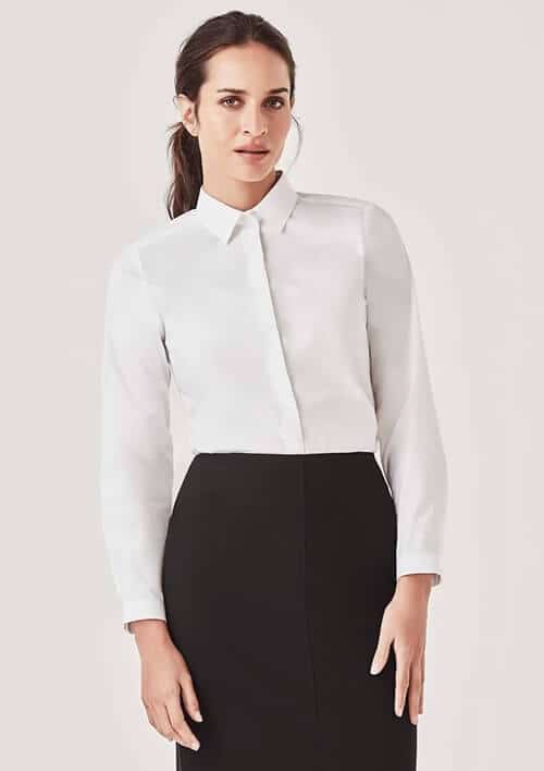 Biz Corporates Charlie Women's Long Sleeve Shirt RS968LL main image 0