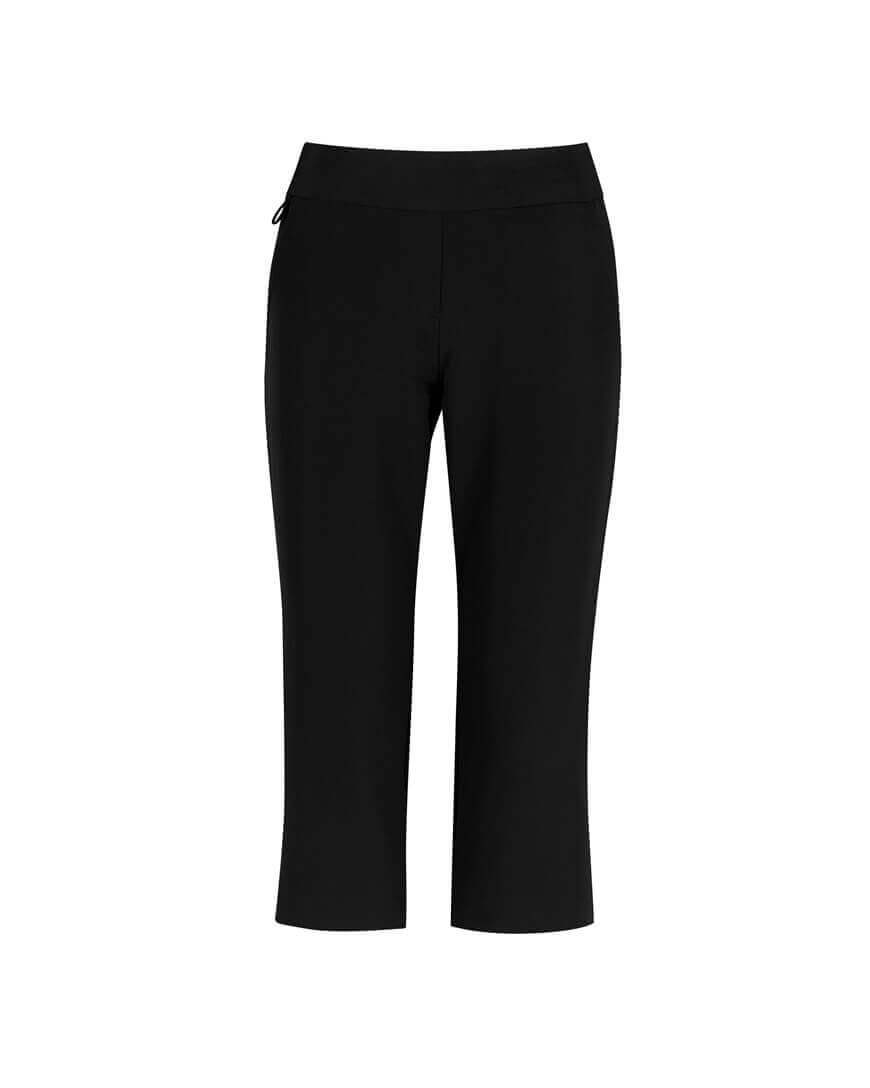 Biz Care Womens Jane 3/4 Length Stretch Pant Cl040Ll 19 CL040LL_Black