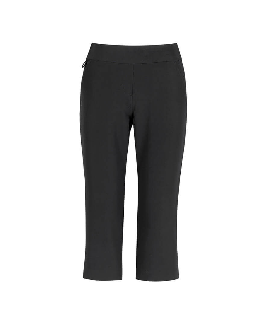 Biz Care Womens Jane 3/4 Length Stretch Pant Cl040Ll 18 CL040LL_Charcoal