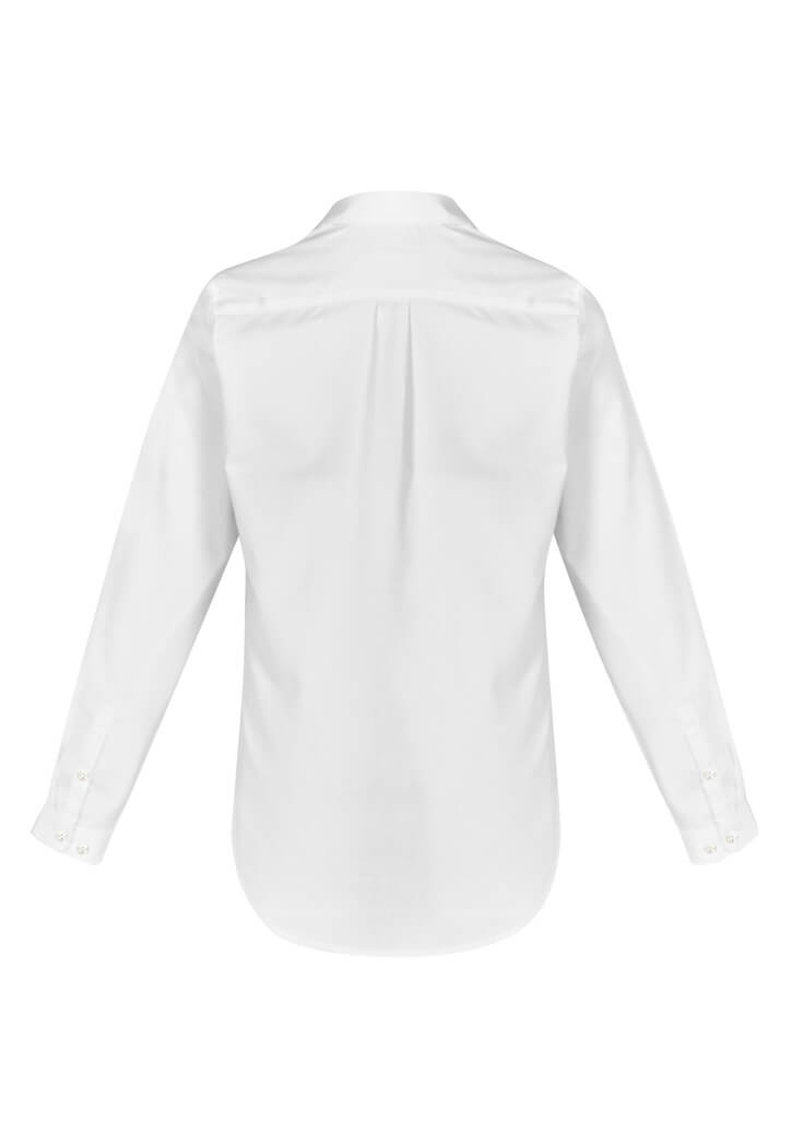 Biz Collection Memphis Ladies Long Sleeve Shirt S127Ll 27 S127LL_White_B