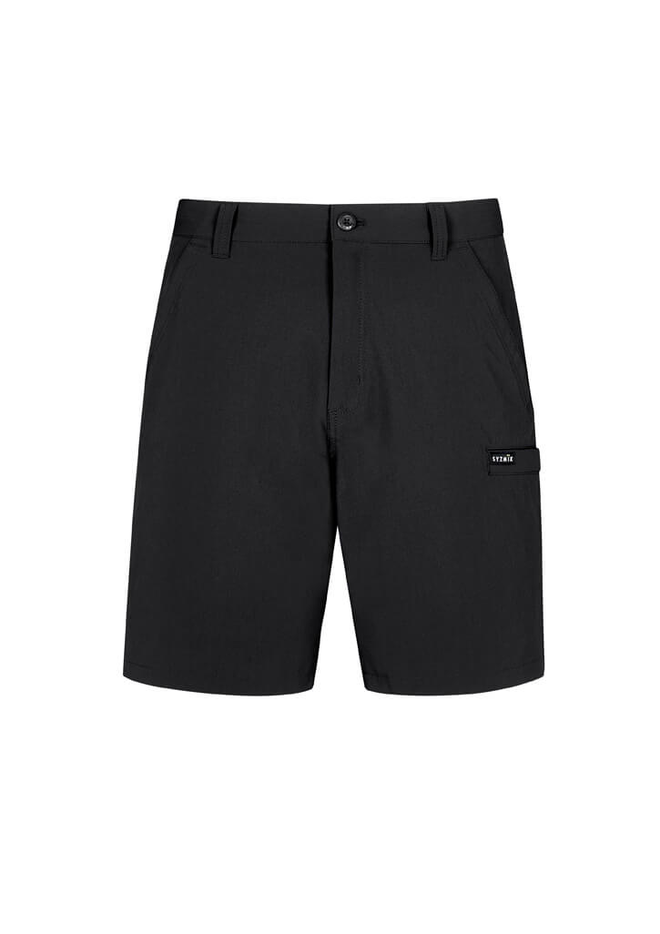 Syz Mens Lightweight Outdoor Short Zs180 20 ZS180_Black_F