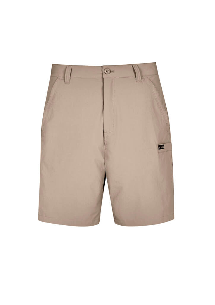 Syz Mens Lightweight Outdoor Short Zs180 24 ZS180_Khaki_F