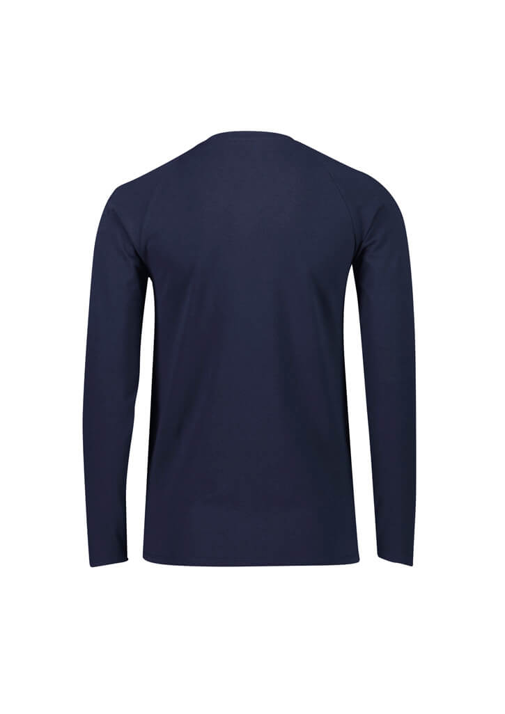 Biz Care Performance Womens Cotton Long Sleeve Tee Ct247Ll 3 Product_CT247LL_Midnight-Navy_AUSNZ_02