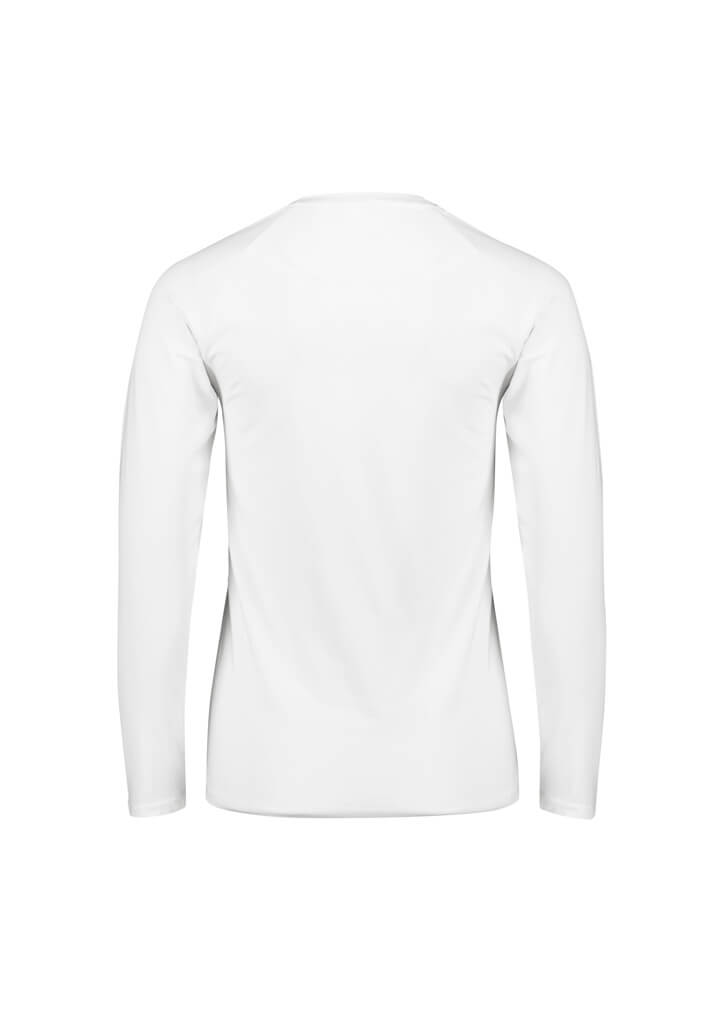 Biz Care Performance Womens Cotton Long Sleeve Tee Ct247Ll 7 Product_CT247LL_White_AUSNZ_02_BxKoMSj