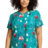 cherokee-v-neck-tuckable-print-top-in-happy-holidogs-cherokee-28752775774306_960x1376