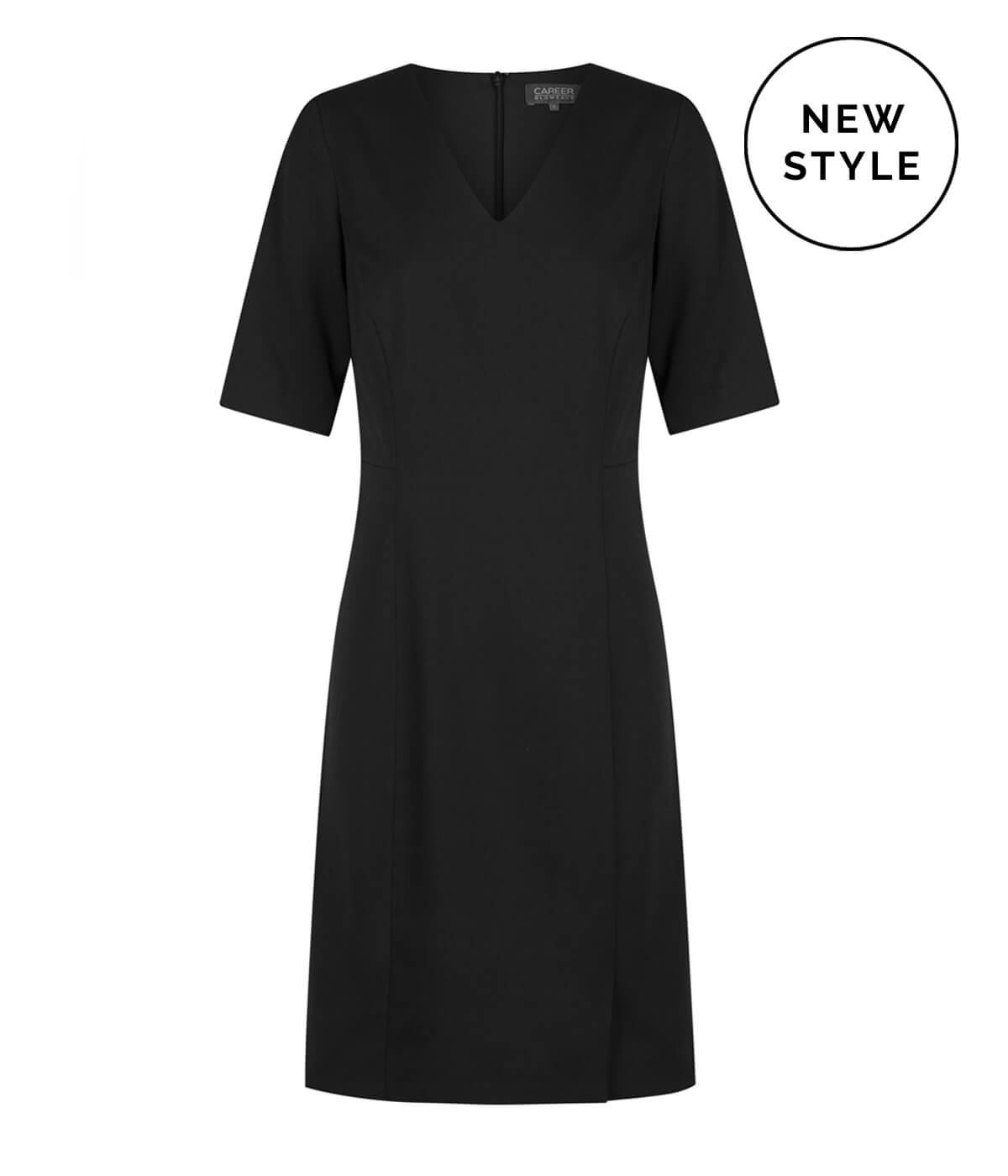 Gloweave Elliot Washable Short Sleeve Dress 1761Wd 12 1761WD_BLACK