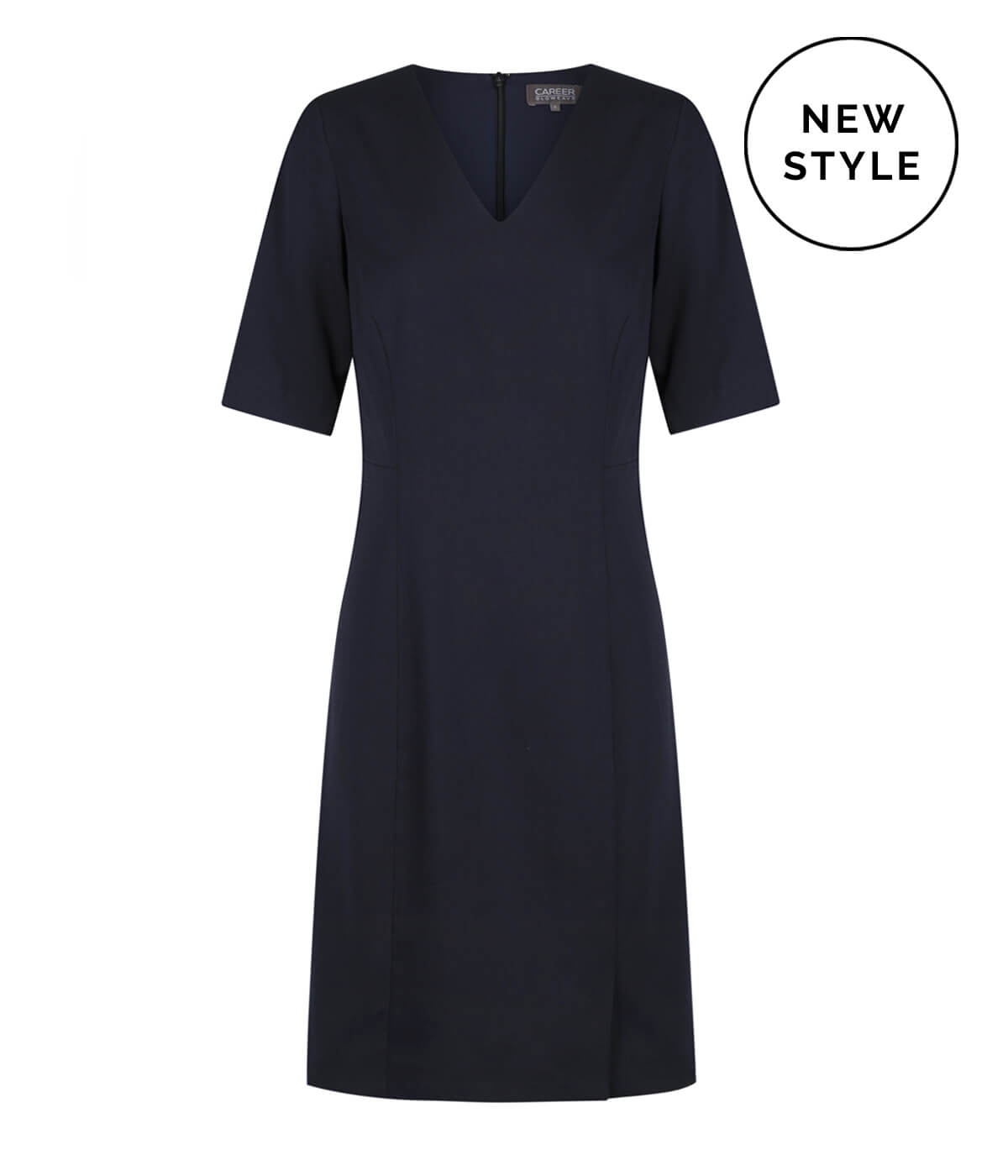 Gloweave Elliot Washable Short Sleeve Dress 1761Wd 10 1761WD_NAVY
