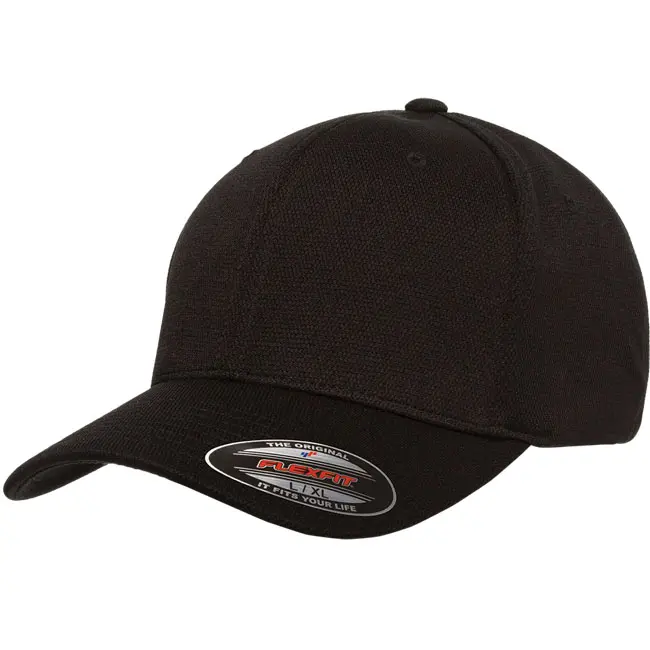 Macleod Scotland Flexfit Cool Dry Sports Cap 6597 8 6597 black frontleft sticker