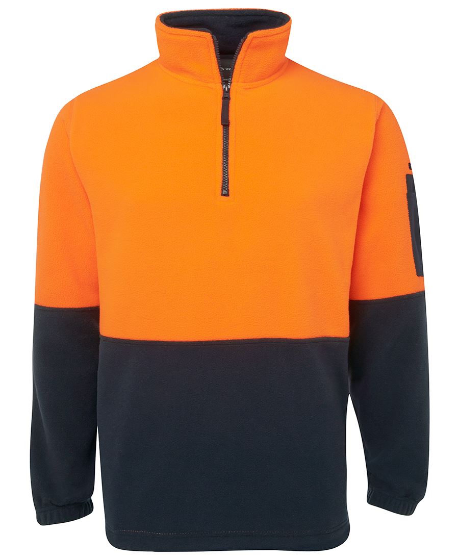 Jb'S Hi Vis 1/2 Zip Polar Fleece 6Hvpf 15 6HVPFON 1 635484494853432108