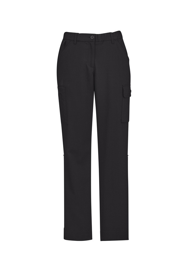 Biz Care Womens Comfort Waist Cargo Pant Cl954Ll 3 CL954LL bProduct Charcoal 01 93WlYWj