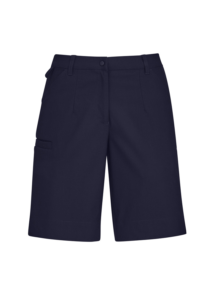Biz Care Womens Comfort Waist Cargo Short Cl957Ls 12 CL957LS bProduct Navy 01 5HON5V3