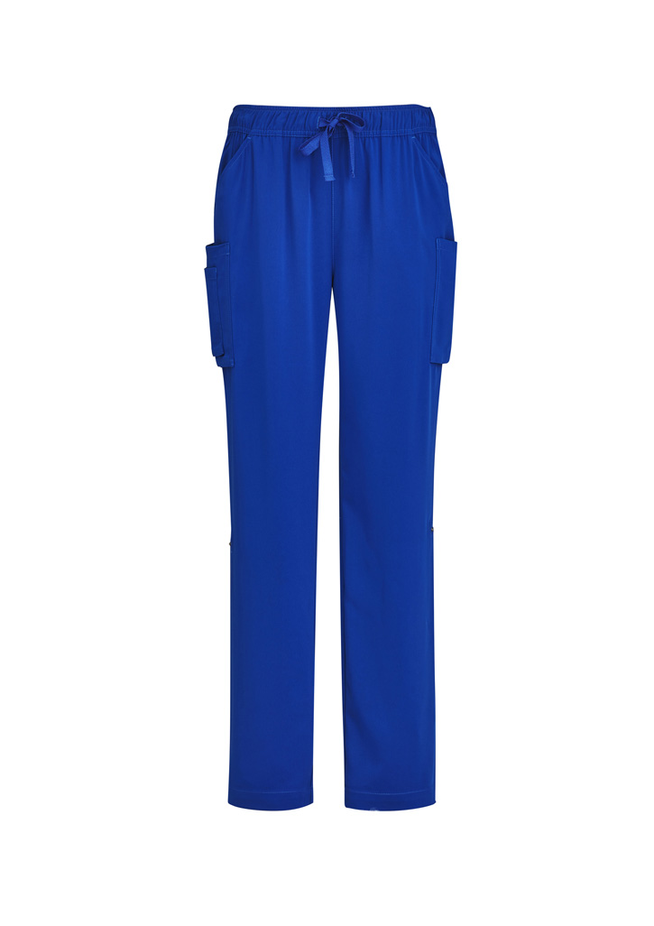 Biz Care Womens Avery Multi-Pocket Straight Leg Pant Csp944Ll 21 CSP944LL bProduct ElectricBlue 01 KKoXqKc