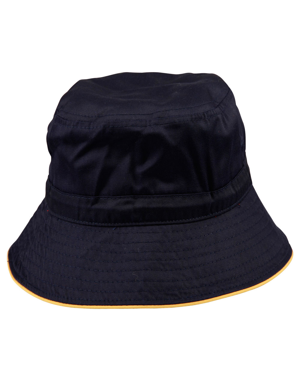 Ws Sandwich Bucket Hat With Toggle H1033 22 H1033 Navy.Gold l