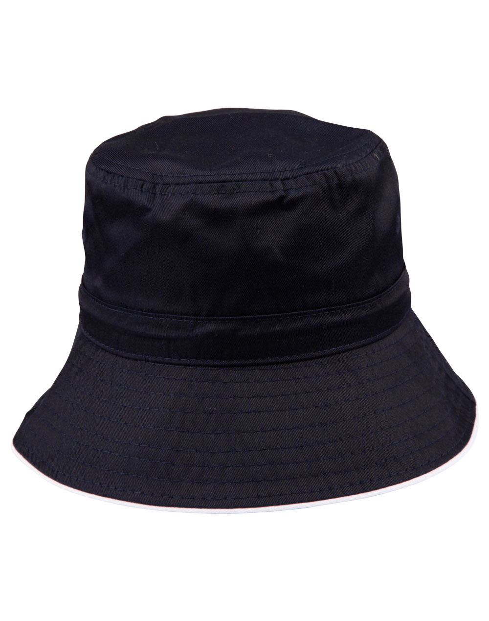 Ws Sandwich Bucket Hat With Toggle H1033 24 H1033 Navy.White l