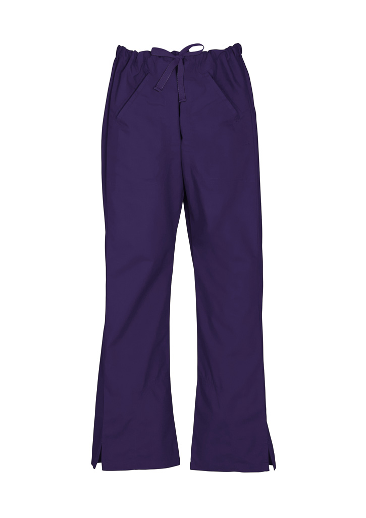 Biz Collection Bootleg Ladies Scrub Pant H10620 3 H10620 bProduct Purple 01 ZCuLZoC