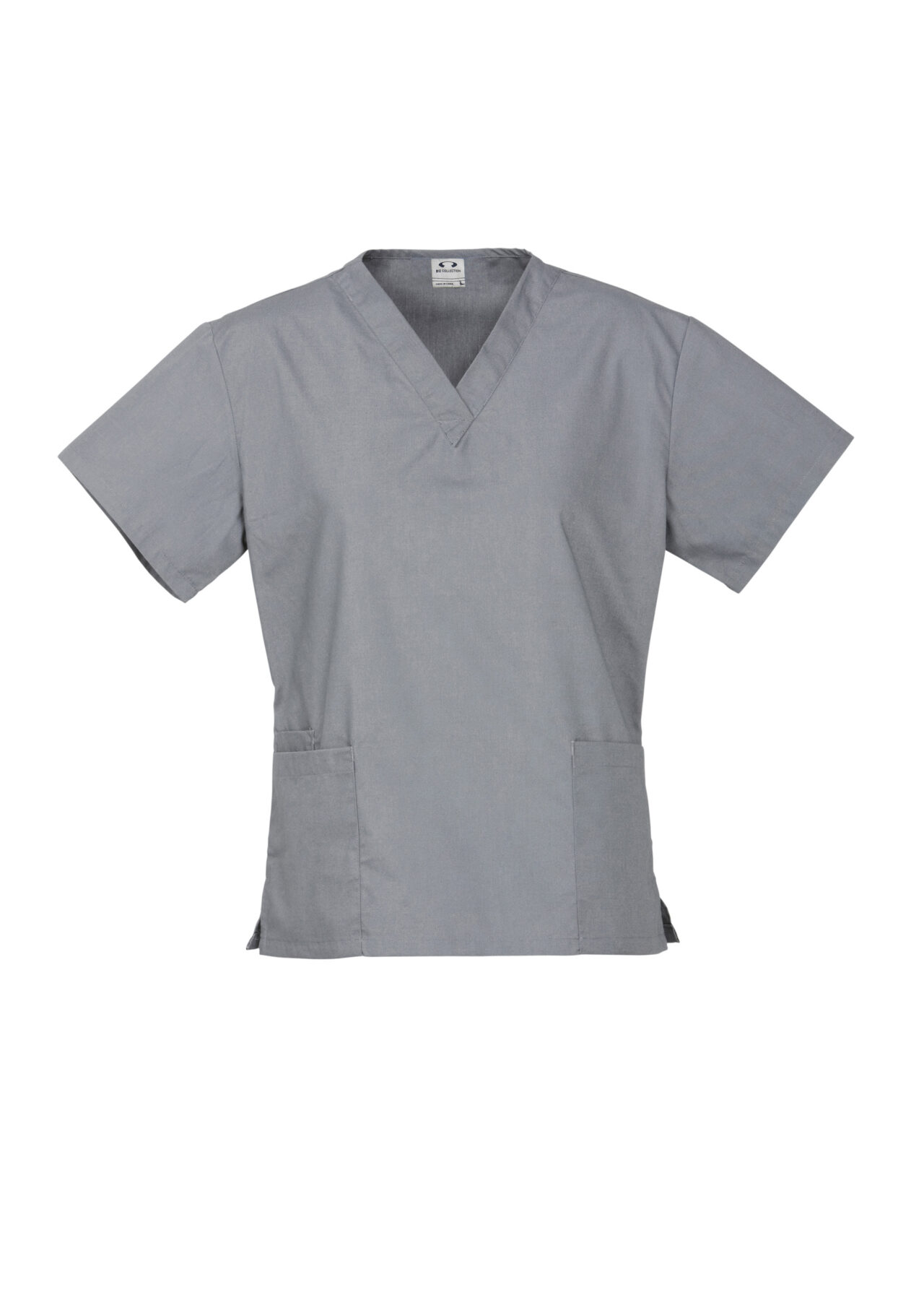 Biz Collection Classic Ladies Scrub Top H10622 2 H10622 bProduct Pewter 01 4YaMlzQ