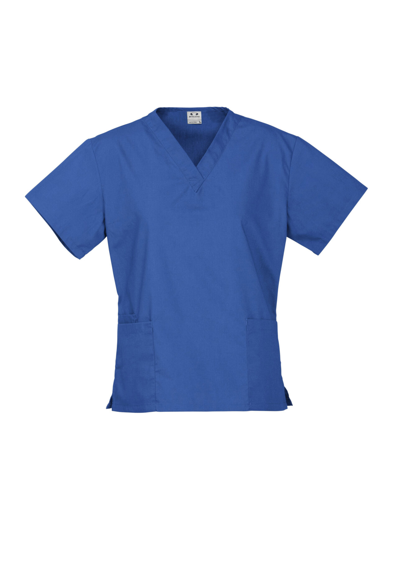 Biz Collection Classic Ladies Scrub Top H10622 6 H10622 bProduct Royal 01 L1ivBb6