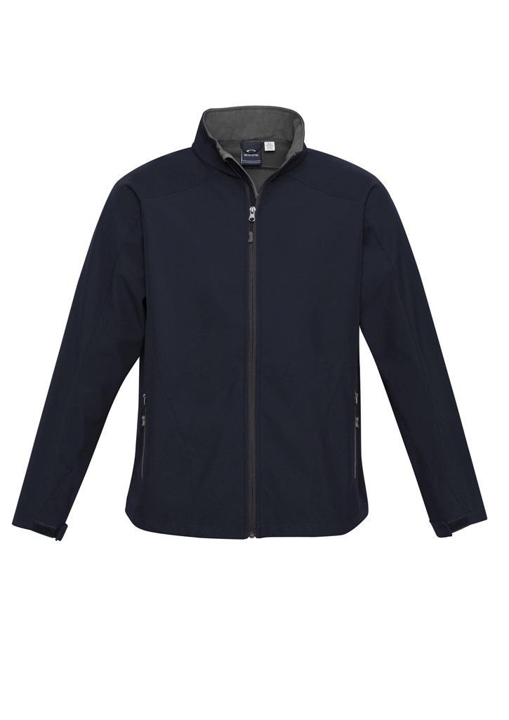 Biz Collection Geneva Mens Softshell Jacket J307M 5 J307M bProduct Navy Graphite 01 MwhIMeI