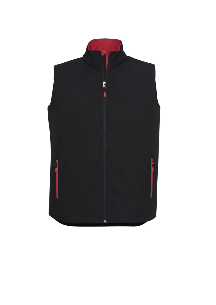 Biz Collection Geneva Mens Vest J404M 14 J404M bProduct Black Red 01 kwwWRwU