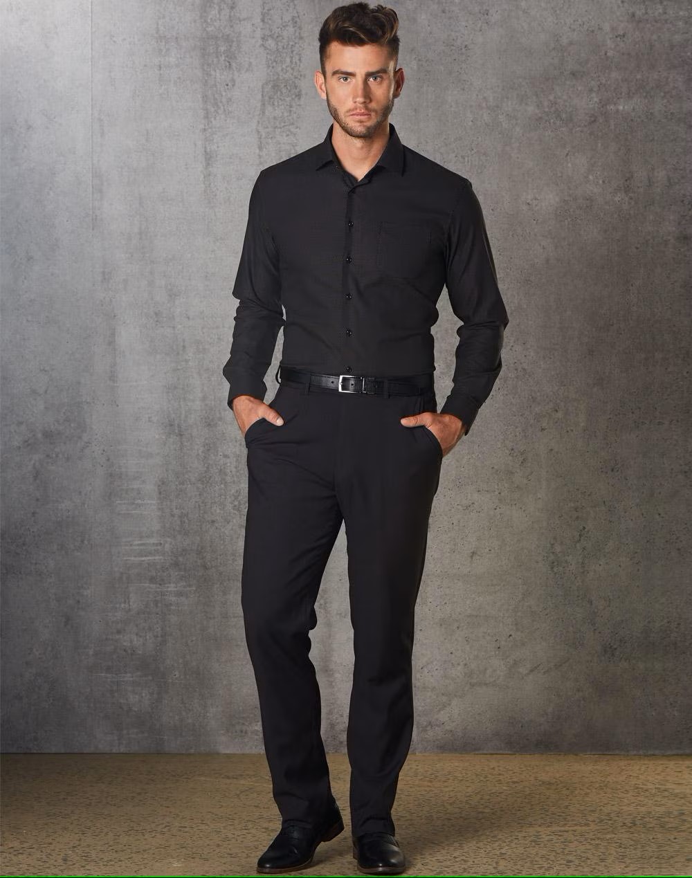 Ws Mens Stretch Plain Pants M9340 1 M9340 01