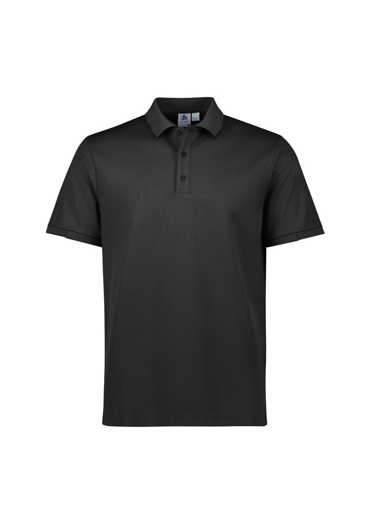 Biz Collection Men'S Focus Short Sleeve Polo P313Ms 11 P313MS Product Black Black 01