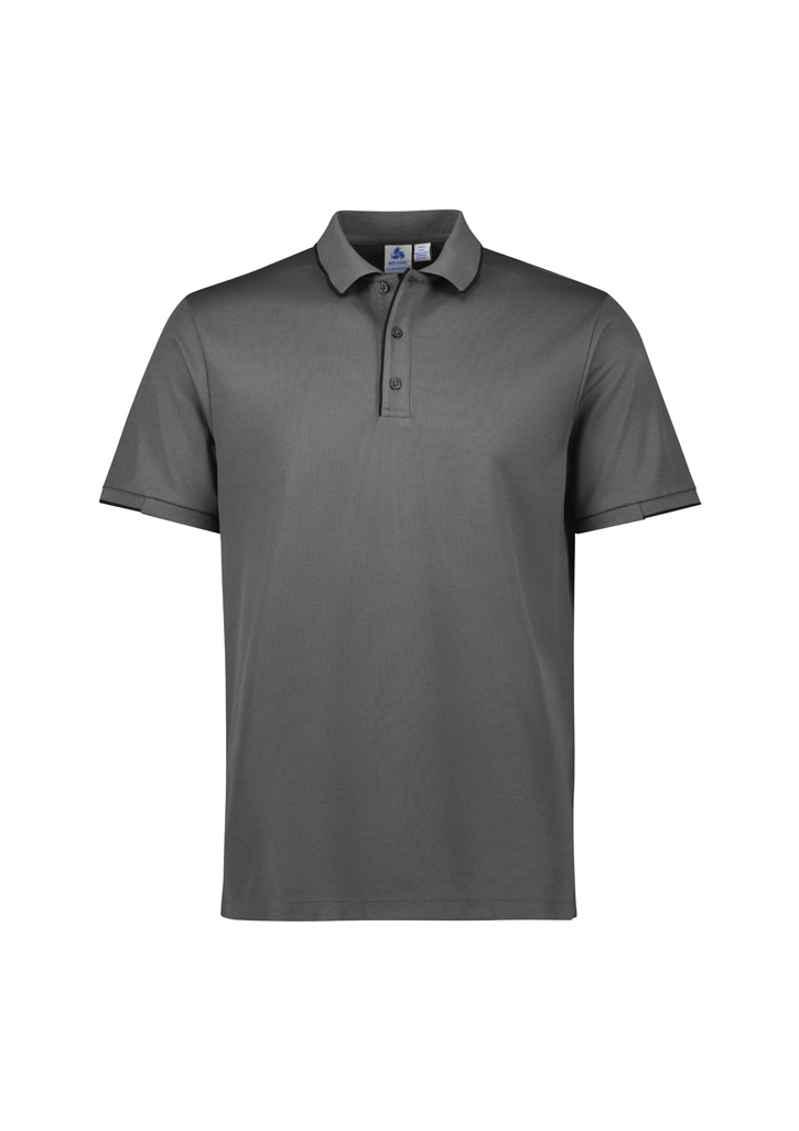 Biz Collection Men'S Focus Short Sleeve Polo P313Ms 12 P313MS bProduct Ash Black 01 Jj3zyLl 1
