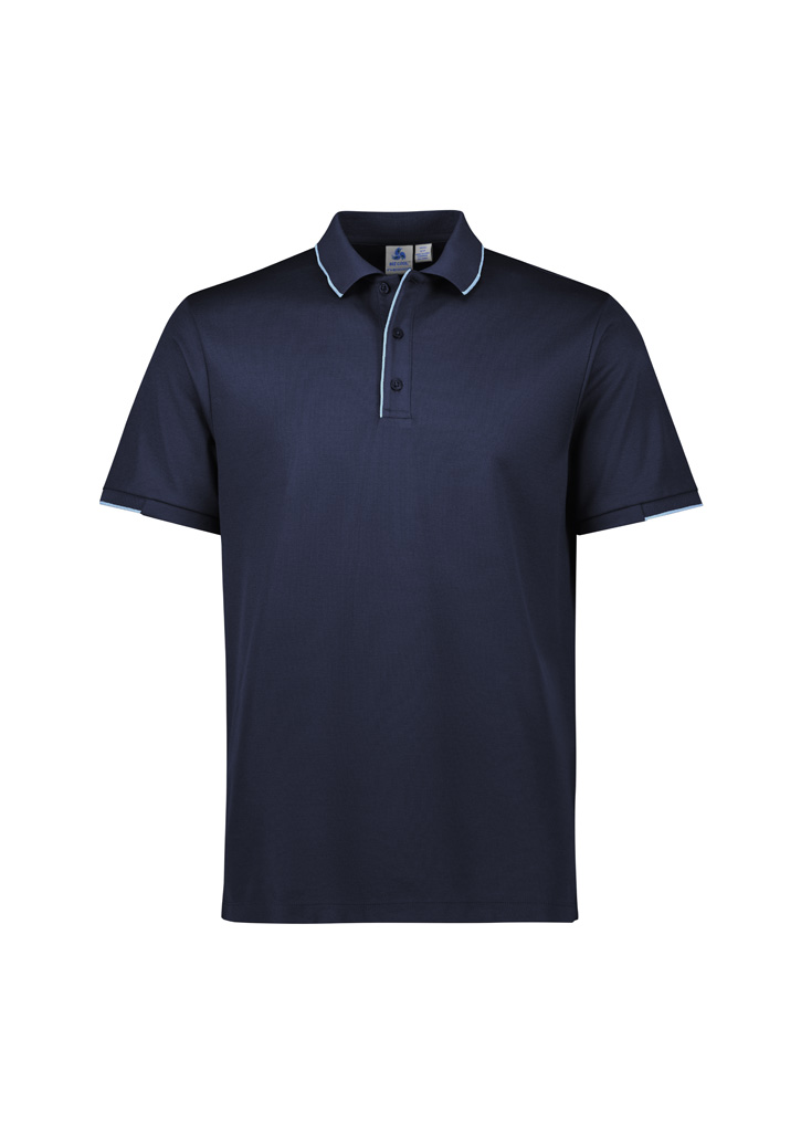 Biz Collection Men'S Focus Short Sleeve Polo P313Ms 7 P313MS bProduct Navy Sky 01 E2eQ0P1