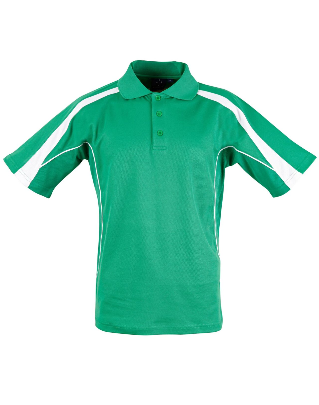 Ws Legend Mens Truedry Polo Ps53 8 PS53 EmaraldGreenWhite big 1
