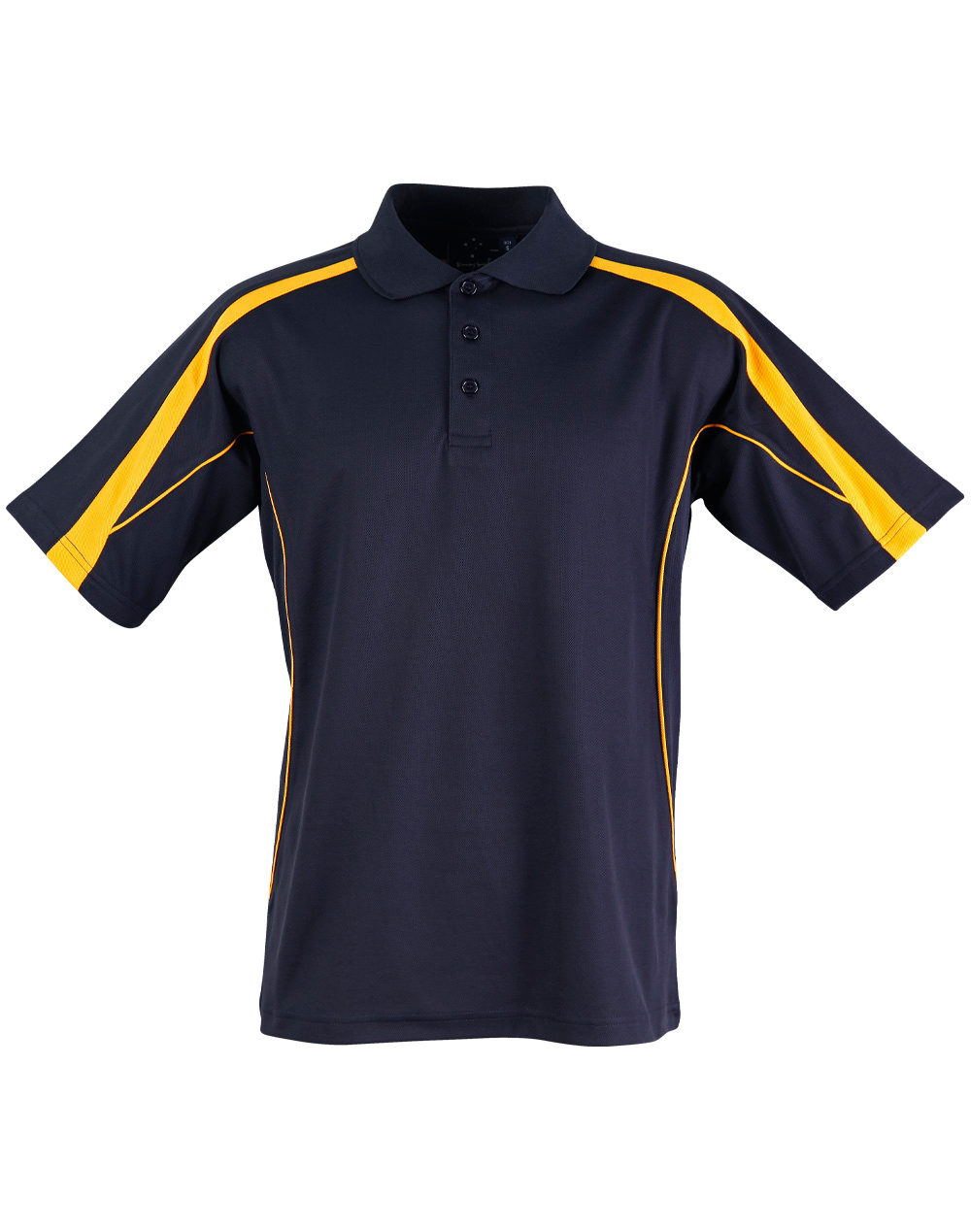 Ws Legend Mens Truedry Polo Ps53 11 PS53 NavyGold big 1