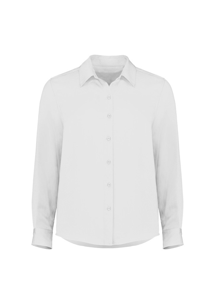 Womens Evelyn Long Sleeve Shirt Ru570Ll 15 RU570LL Product Ivory 01