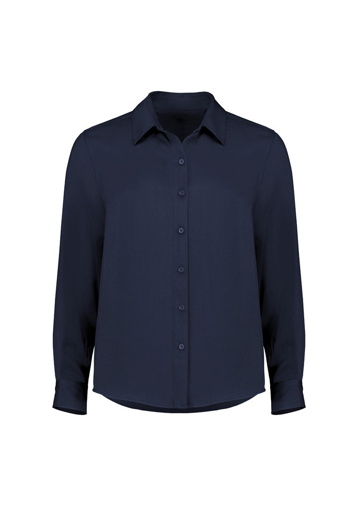 Womens Evelyn Long Sleeve Shirt Ru570Ll 16 RU570LL Product Navy 01