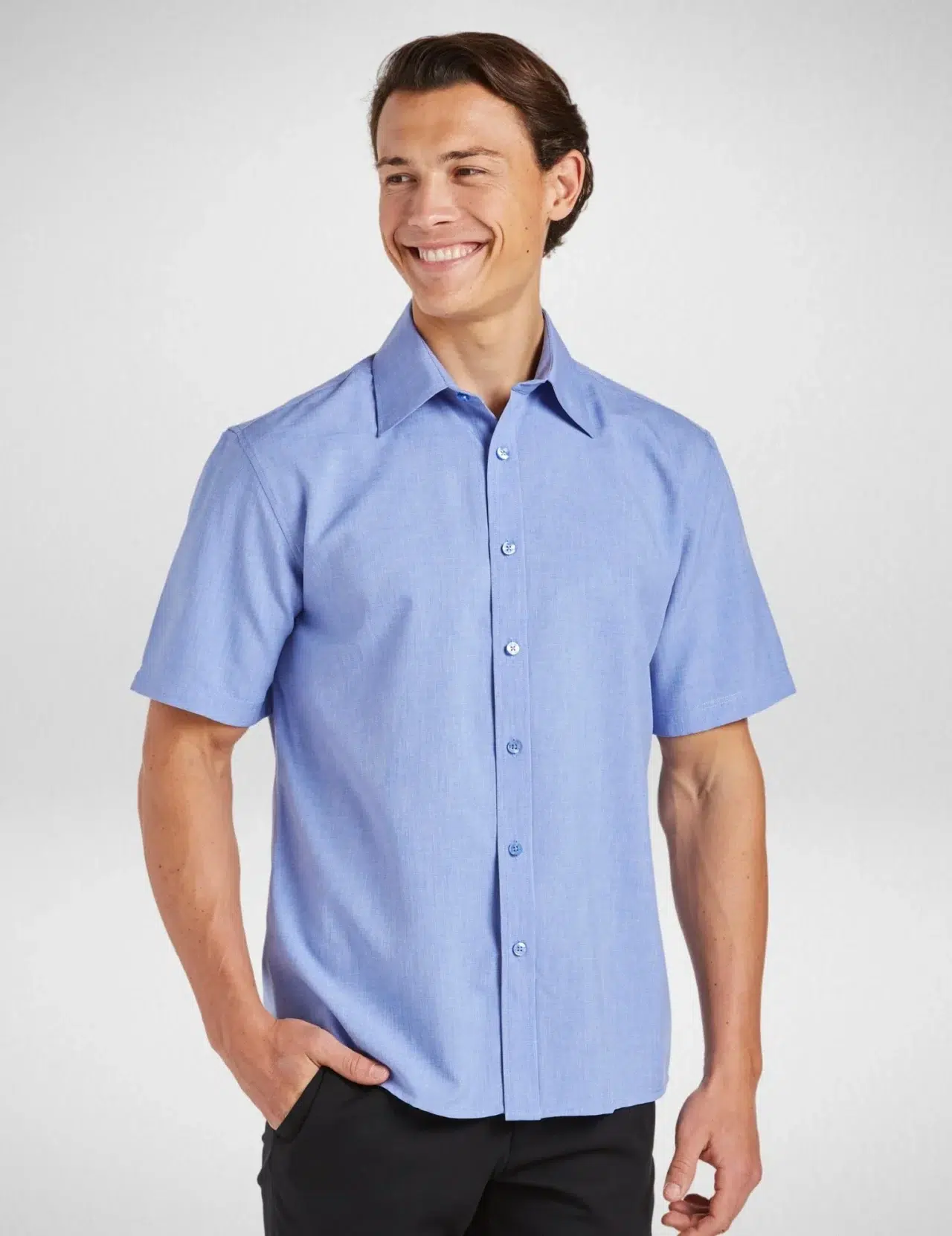climate smart mens easy fit short sleeve 107357